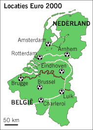 Locaties Euro 2000