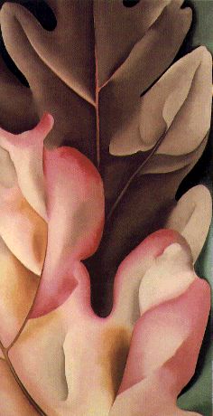 Oak Leaves, Pink and Gray
1929