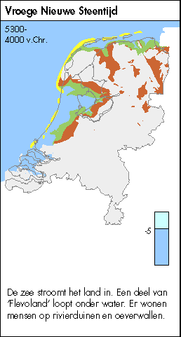 grafiek vorm van Nederland