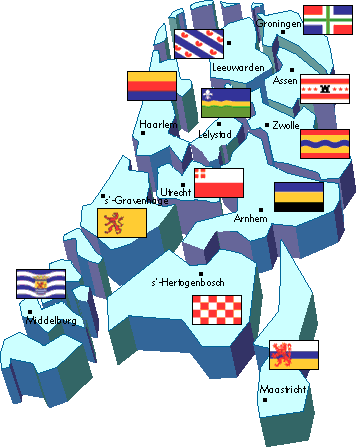 Twaalf provincies van Nederland