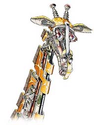 Robot giraffe