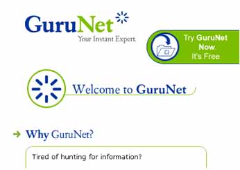 Zoeken met GuruNet