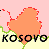 Kaart Kosovo