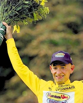 Tourwinnaar Marco Pantani